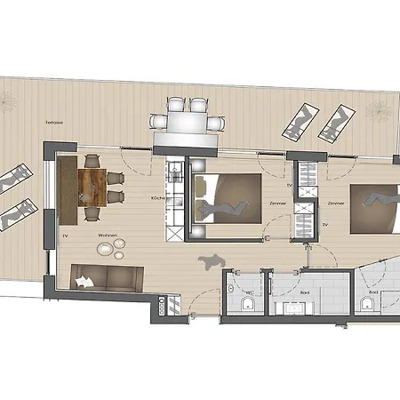 Platzhirsch & Appartamento